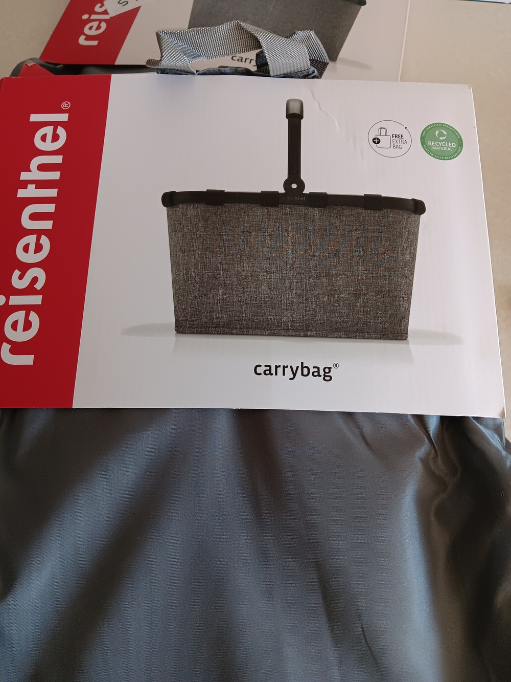 Reisenthel Grey Carrybag – Foldable Market Tote